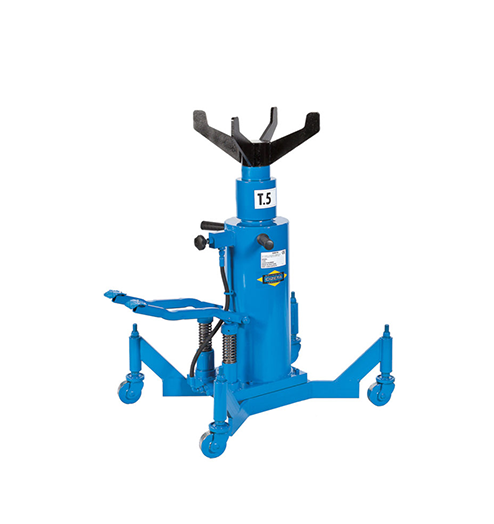 Hydraulic pit jack for heavy trucks